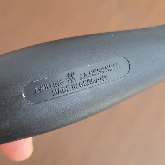 Vintage J.A. Henckels Zwilling Honing Rod Sharpener  Made in Germany 14" - Picture 5 of 6